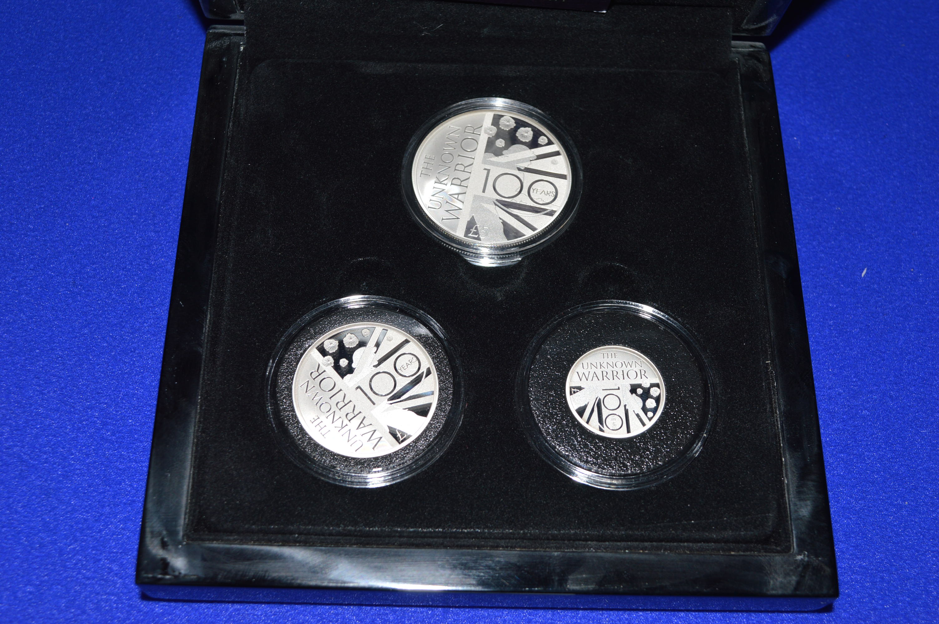 100th Anniversary of the Unknown Warrior Silver Three Coin Proof Set 2020 - Image 2 of 2