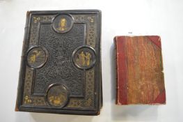 1871 Leather Bound Edition of John Bunyon’s Select Works, and 1872 Leather Bound Tom Baron Oxford