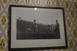 Signed Framed Football Photograph of Roger Hunt