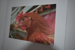 *Unframed Print of a Chicken