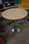 80cm Circular Pedestal Table