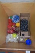 Assorted Sports Balls, Shuttlecocks, Pucks, Squash etc.