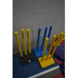 Three Set of Plastic Cricket Stumps