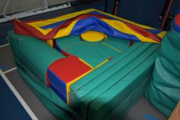 Assortment of Soft Play Area Including Blocks, Cylinders, etc.