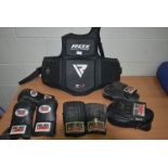 Boxing Kit Including Gloves, Hand Pads, and TCGN-3 Chest Protection Pad