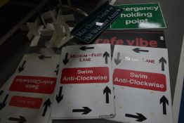 Quantity of Assorted Signs