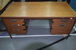 Five Drawer Office Desk 150x76x70cm and Two Other Office Desks