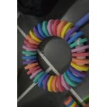 Circular Multicoloured Float