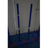 Pair of Badminton Net Posts