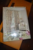 *Berkshire Pencil Pleat Lined Curtains in Pink 46” x 90” drop