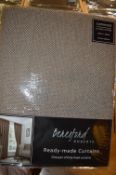*Five Cavendish 3” Tape Lined Curtain in Taupe 66” x 90” drop