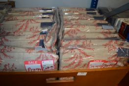 *Fourteen Assorted Falun Coral Curtains (box not included)