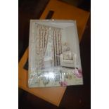 *Berkshire Pencil Pleat Lined Curtains in Pink 46” x 90” drop