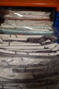 *Four Mixed 90” x 108” Curtains (box not included)