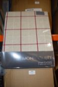 *Five Assorted Burchill Red Pencil Pleat Curtains