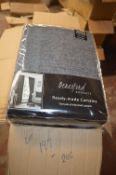 *Beresford Roberts Lined Curtains in Grey with 3” Tape 66” x 90” drop