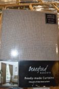 *Five Cavendish 3” Tape Lined Curtain in Taupe 66” x 90” drop