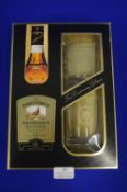 Famous Grouse Golden Reserve 12 Year Old Blended Scotch Whisky Giftset with Two Glasses