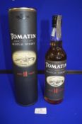 Tomatin 10 Year Old Single Malt Scotch Whisky
