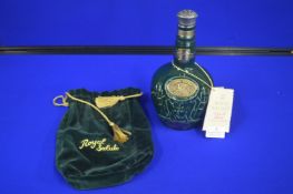 Chivas Royal Salute 21 Year Old Scotch Whisky in Spode Ceramic Presentation Flagon, and Velvet Opera