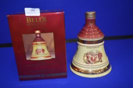 Bell’s Christmas 1996 Decanter
