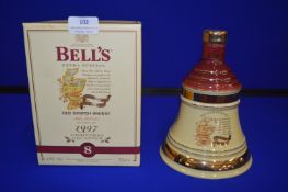 Bell’s Christmas 1997 Decanter