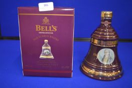 Bell’s Christmas 2002 Decanter