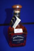 Jack Daniels Single Barrel Tennessee Whiskey (sealed but unpackaged)