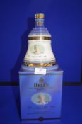 Bell’s Celebrating 100 Years of Queen Mother 1900-2000 Decanter (full and unopened)