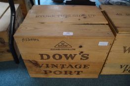 Case of 12 Dow’s 1983 Vintage Port