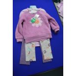 Pekkle 4pc Baby Set in Pink Size: 18 Months