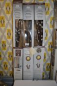 *Three Pairs of Evergreen Natural LED Branches