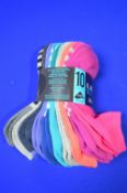 Ten Pairs of Kid’s Trainer Socks Size: 3-8