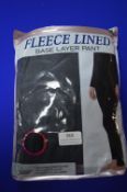 *32 Degrees Heat Women’s Fleece Lined Base Layer Pants 2pk Size: XL