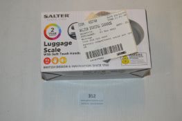 *Slater Luggage Scales