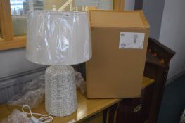 *Dar Vondra Table Lamp and Shade