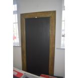 Gilt Framed Blackboard 2x1m