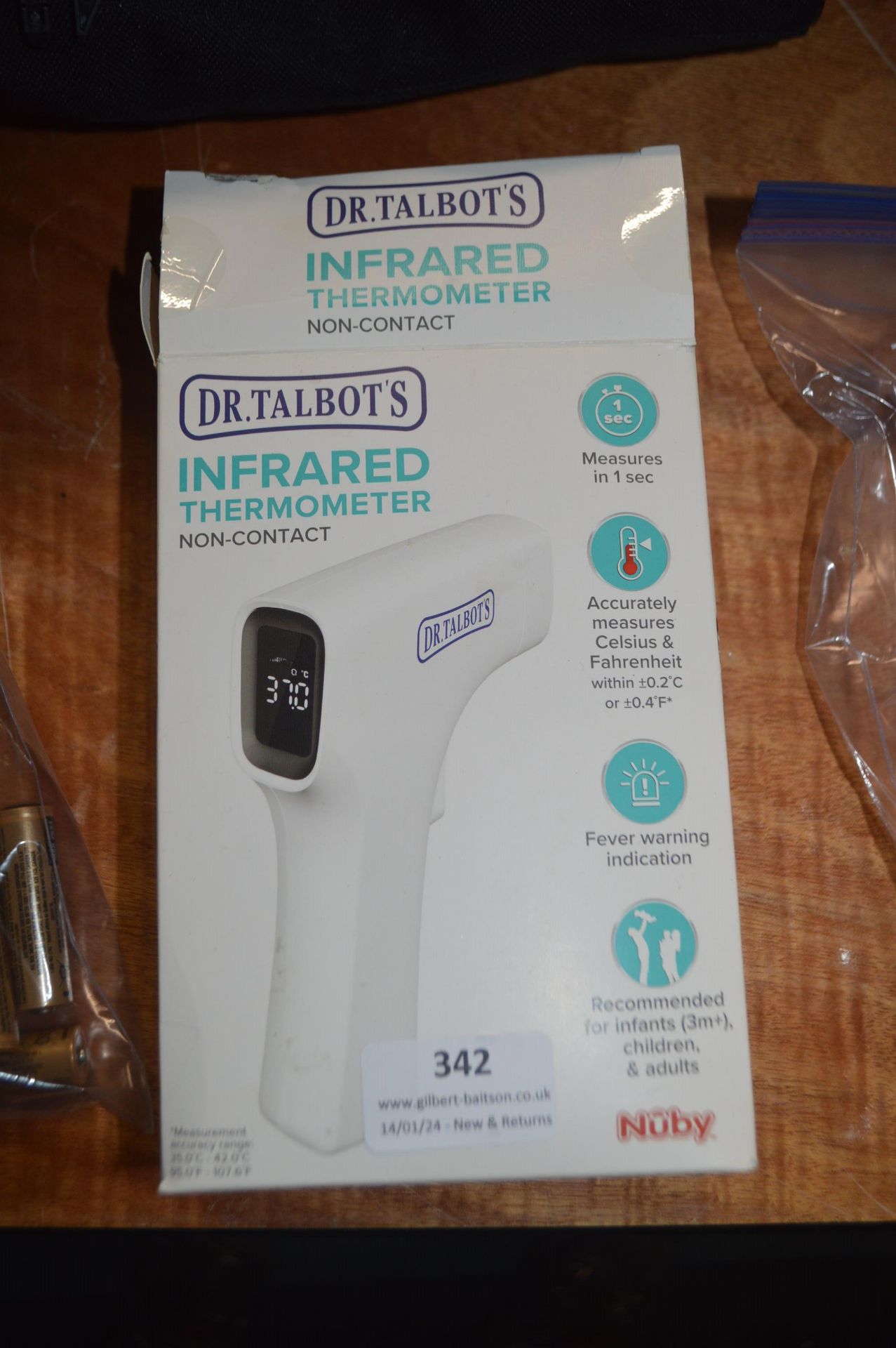 *Dr. Talbot's Infrared Thermometer