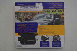 *Frost Block Card Windscreen Cover