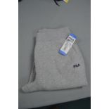 *Fila Grey Joggers Size: L