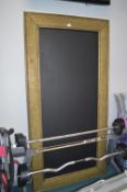 Gilt Framed Blackboard 1x2m