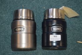 *Thermos Food Flask 2pk