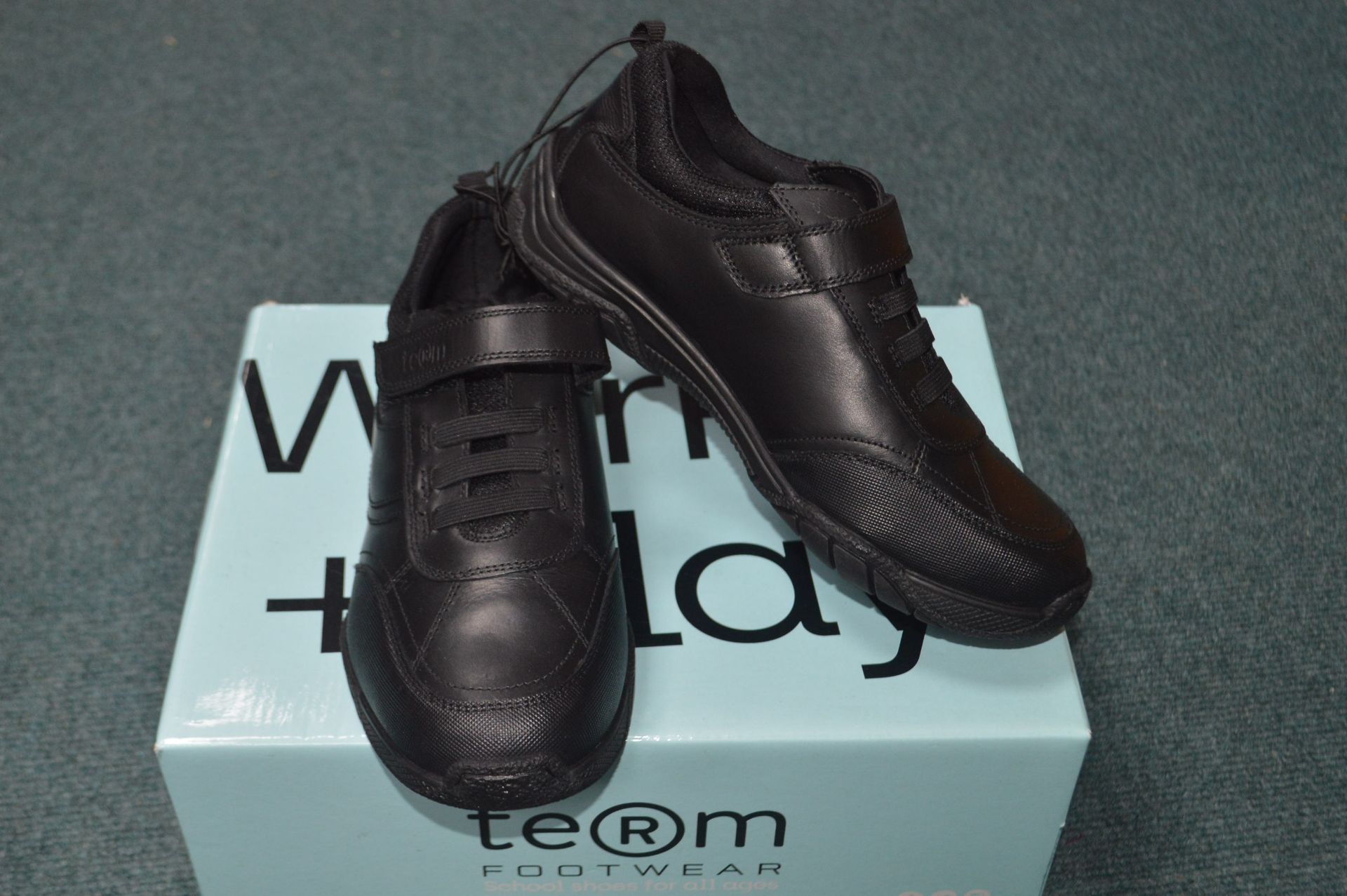 Term Children’s Black School Shoes Size: 3