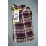 *Jachs New York Checked Blouse Size: S