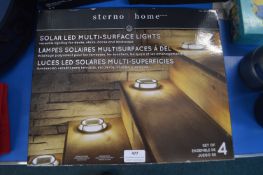 *Sterno Home Solar LED Multi Surface Lights