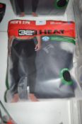 *32 Degrees Heat Men’s Base Layer Pants 2pk Size: L