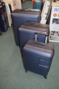 *Rock Pacific 3pc Luggage Set