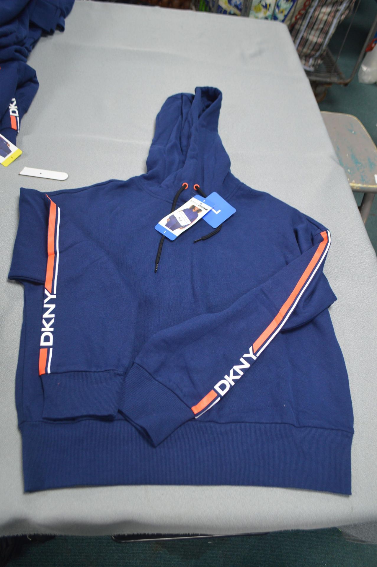 *DKNY Sports Hoodie in Navy Size: L