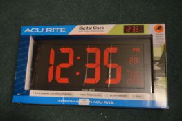 *Acurite Digital Clock