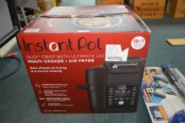 *Instant Pot Multi Cooker and Air Fryer
